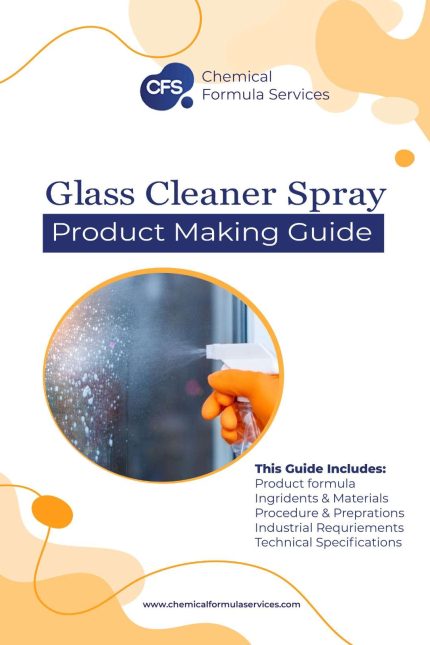 glass cleaner spray formula
