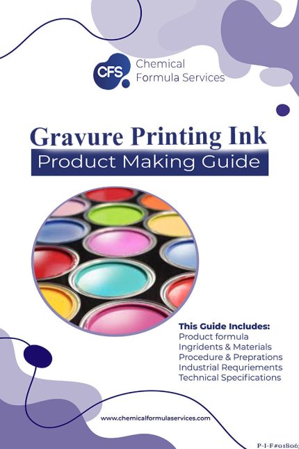 Gravure Printing Ink formulation