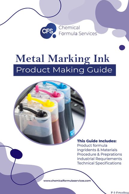 ink for metal marking formula