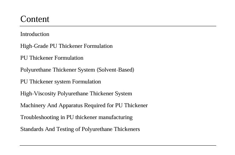 PU Thickener Formulation - Image 2