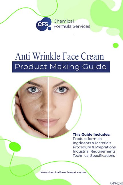 Anti-wrinkle face cream formula