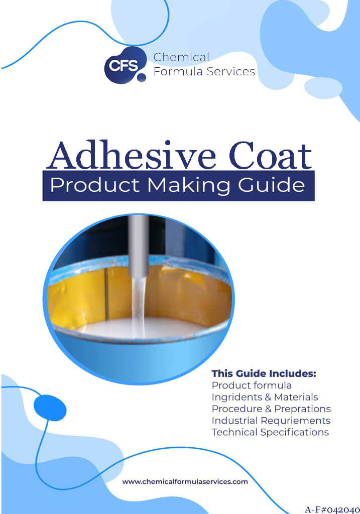 pressure sensitive adhesive coat formulation