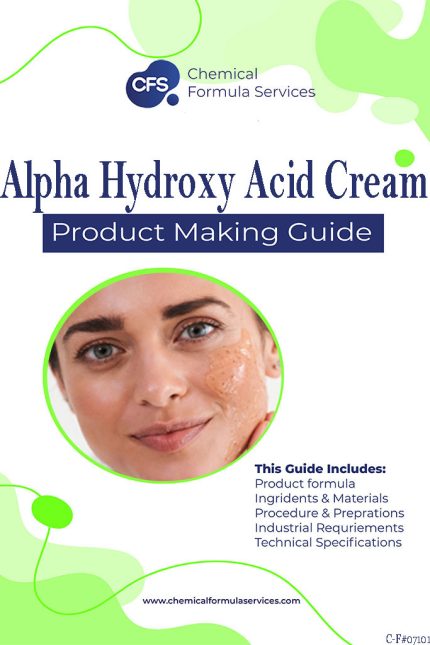 Alpha Hydroxy Acid Cream formula