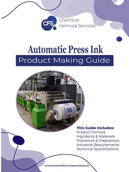 automatic press ink formula