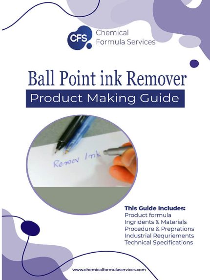 ballpoint ink remover formula