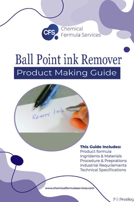 ballpoint ink remover formula