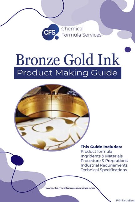 Bronze Gold Ink Formulation