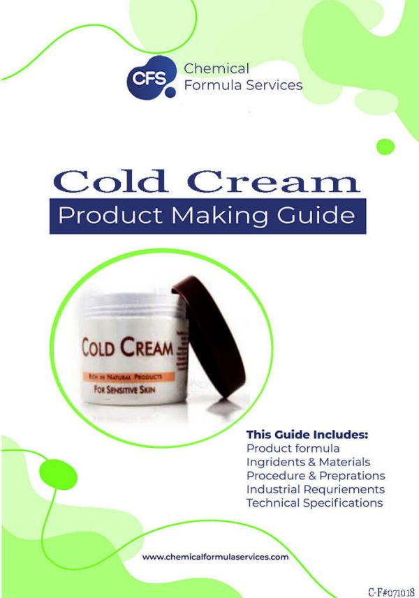 Cold Cream Formulation