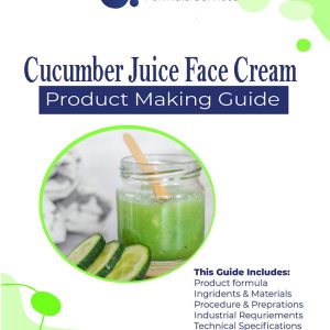 cucumber juice face cream formulations