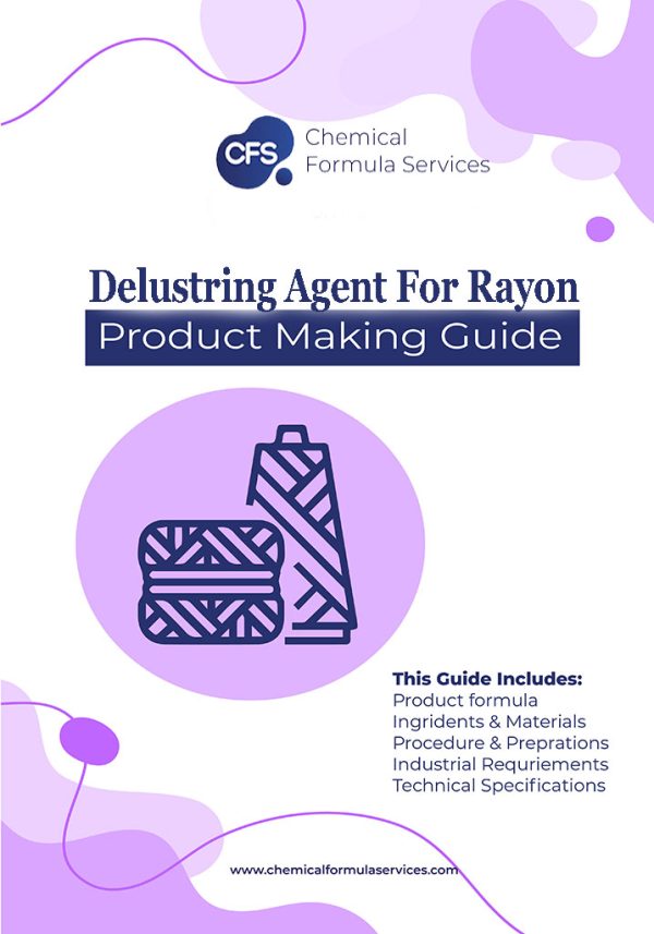delustering agent for rayon formula