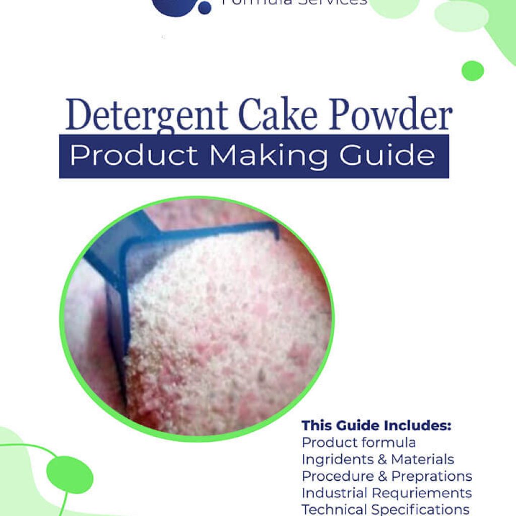 Detergent Cake Powder Formula At 1 Chemical Formula Services