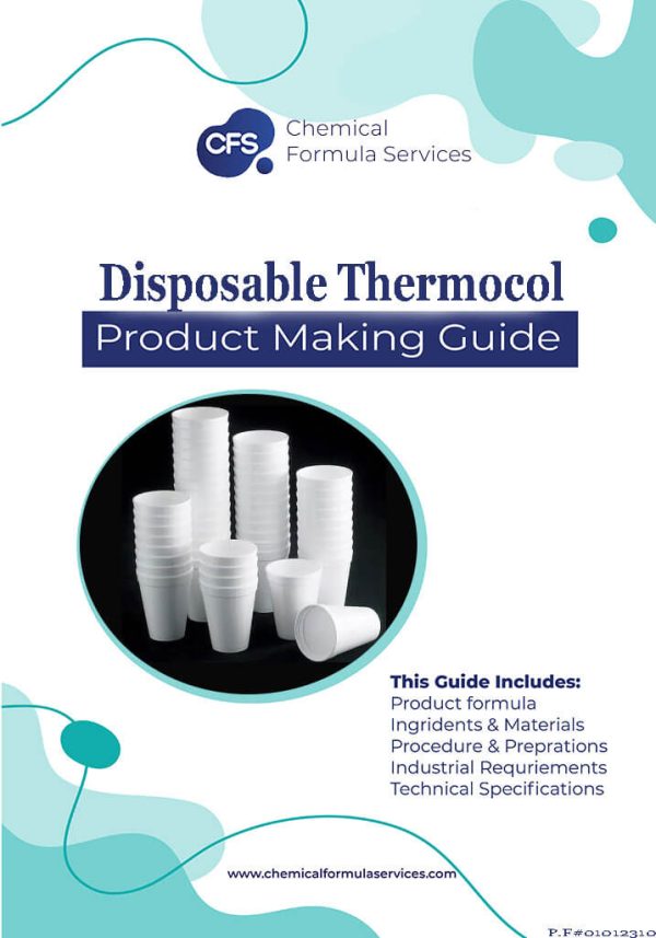 disposable thermocol formulation