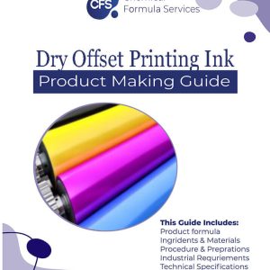 Dry offset printing ink formula