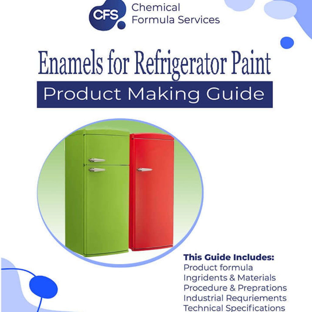 Enamels for Refrigerator Paint Formulation At 1 Chemical Formula