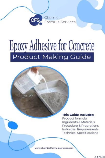 Epoxy bonding adhesive for concrete formula