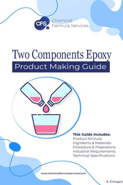 two components epoxy adhesive formulation