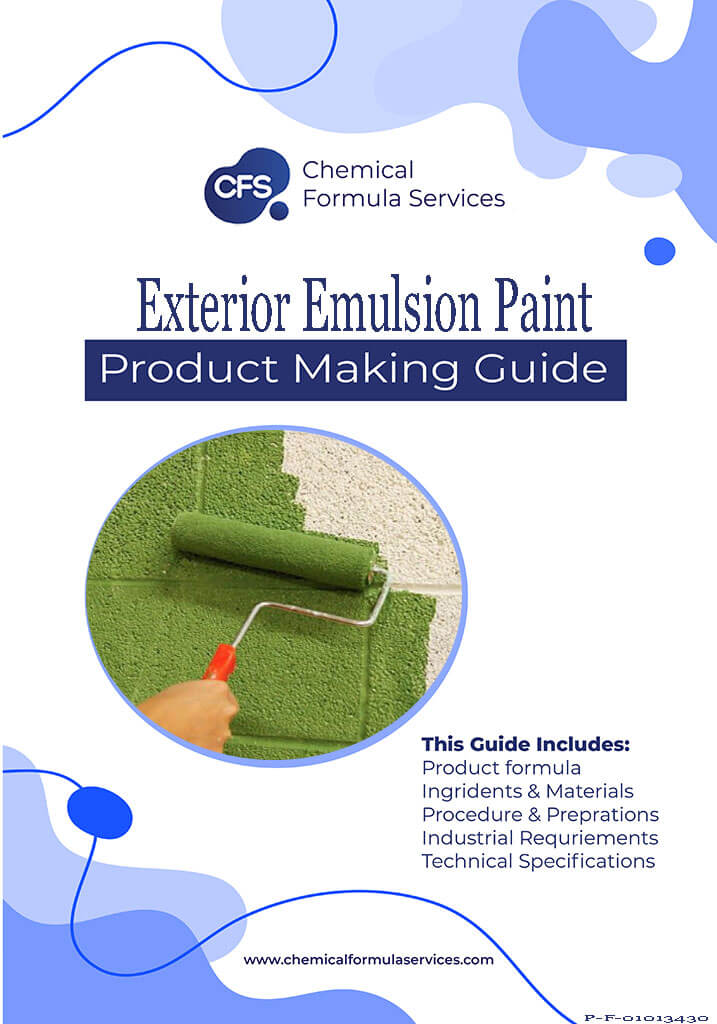 exterior emulsion paint formulation