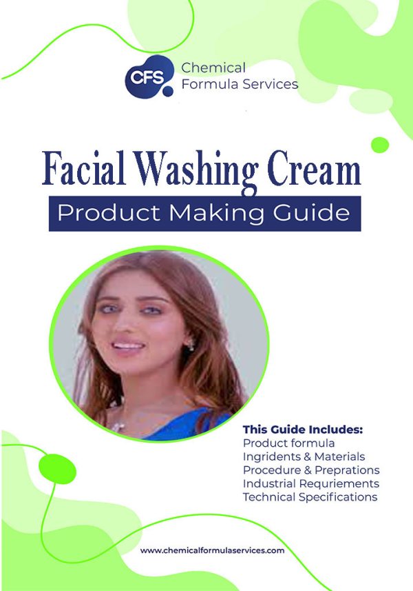 Facial washing cream formula