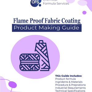 Flame proof fabric coating formulation flame proofing agent