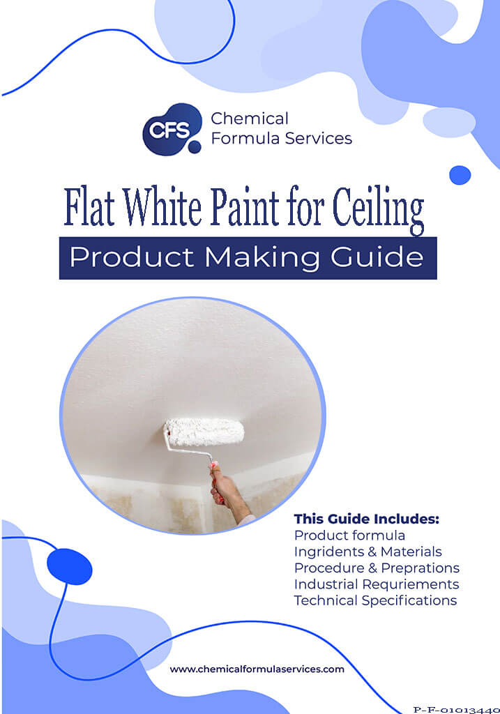Flat White Paint formula for Ceiling