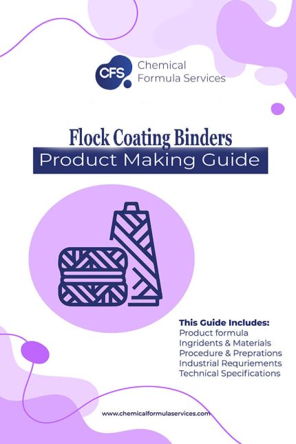textile flock coating binders formulation