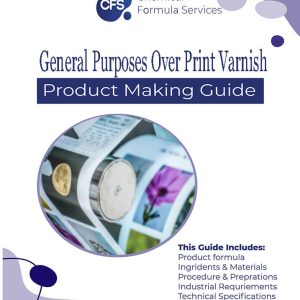 General purposes over Print varnish formula