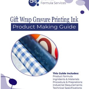 Gift wrap gravure printing ink