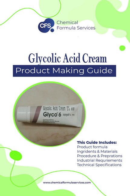 Glycolic acid cream 6 ww Formula