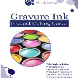 Gravure ink making formulation