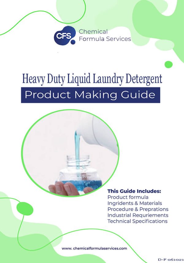 Liquid laundry detergent formula