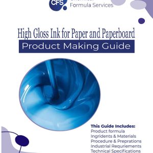 High gloss ink for paper and paperboard formulation
