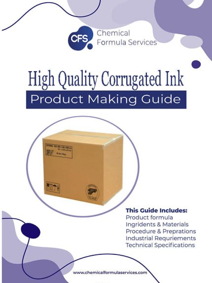 corrugated ink formulation