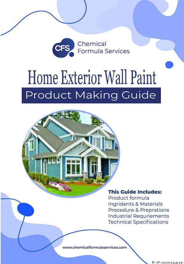 Home Exterior Wall Paint Formulation