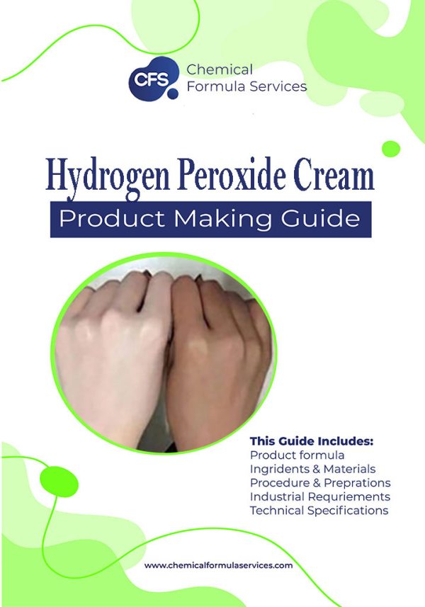 making hydrogen peroxide cream