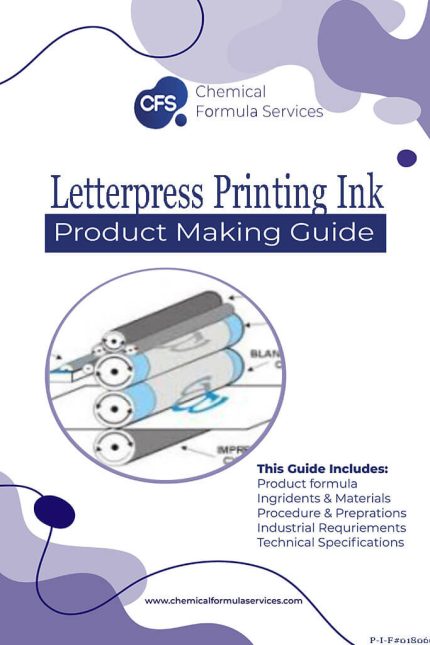 letterpress printing ink formula