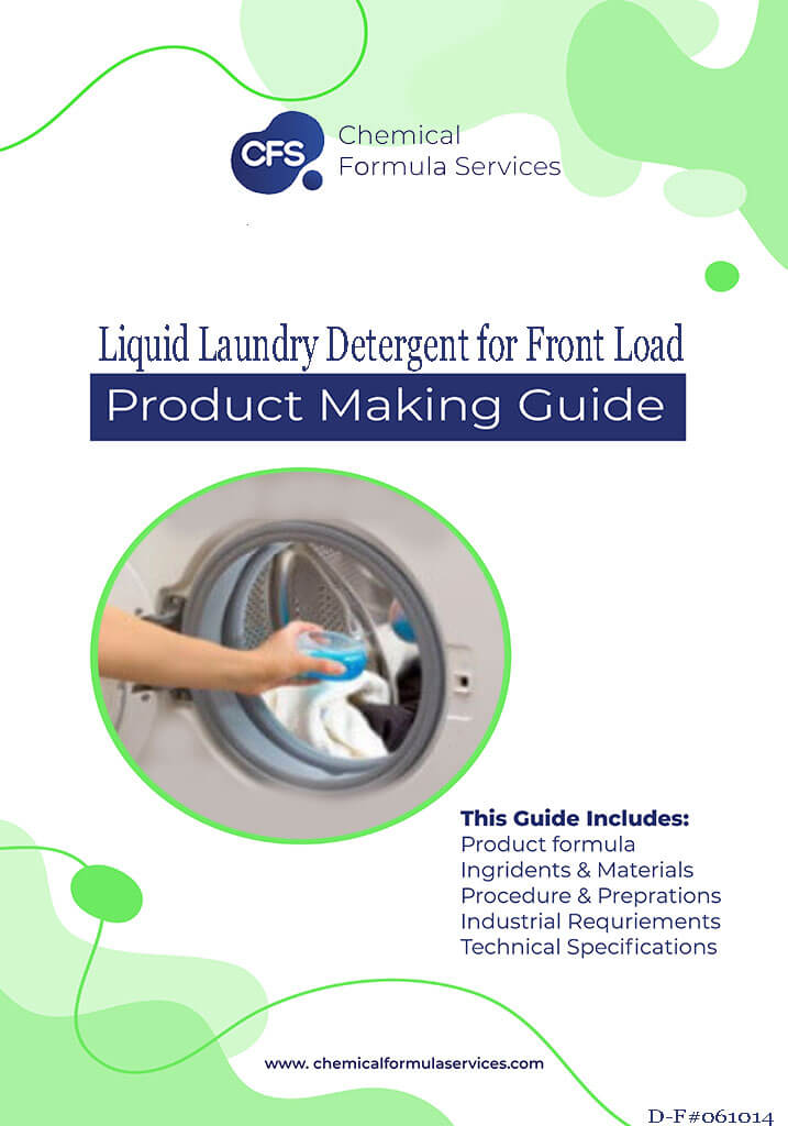 Detergent for Front Load washing Machine