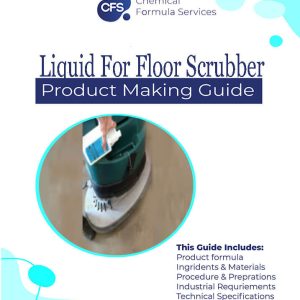 liquid formula for a floor scrubber