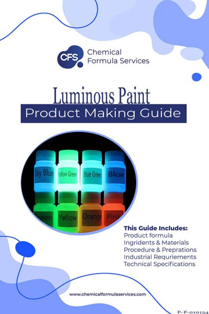Luminous paint formula