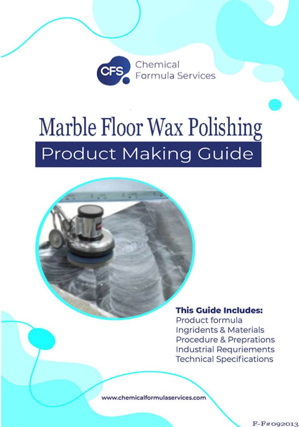 Marble Floor Wax Polishing Formula