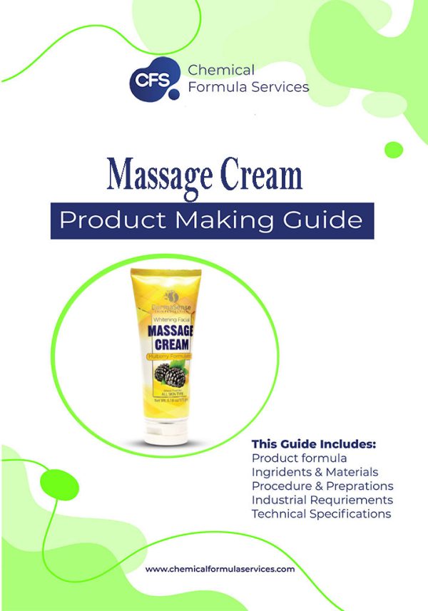 Massage Cream Formulation