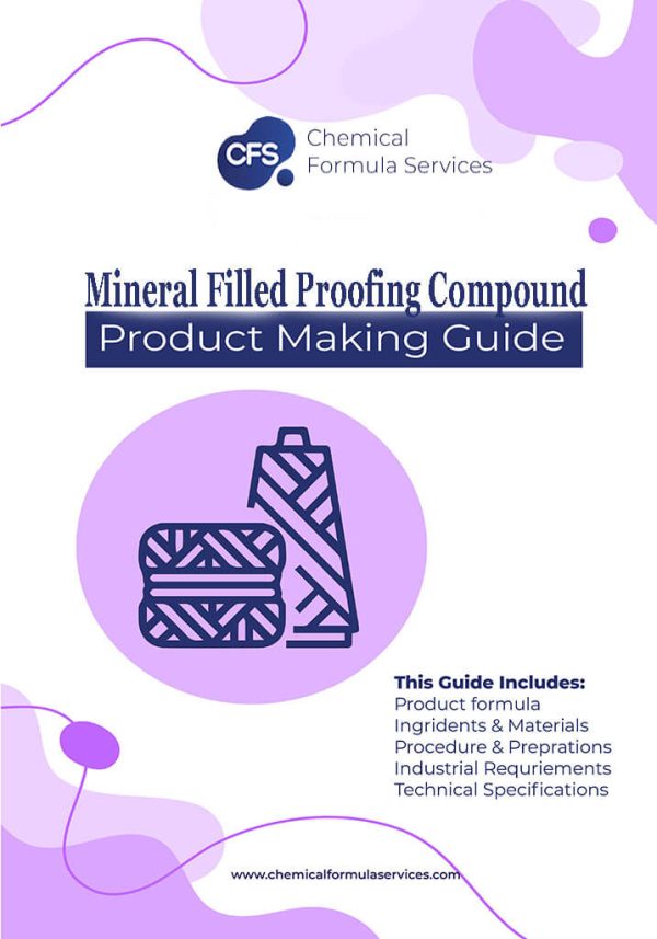 mineral filled proofing compound formulation