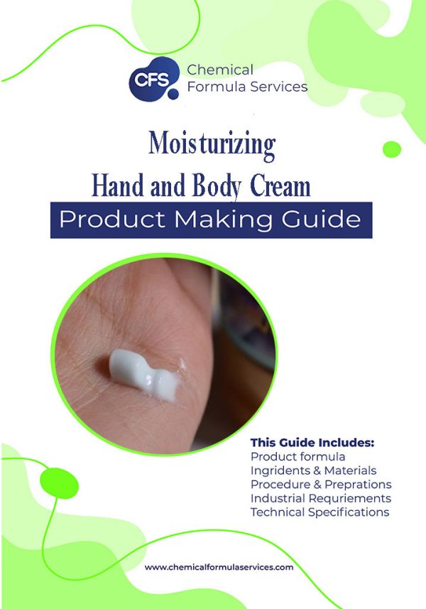 moisturizing hand and body cream formulation