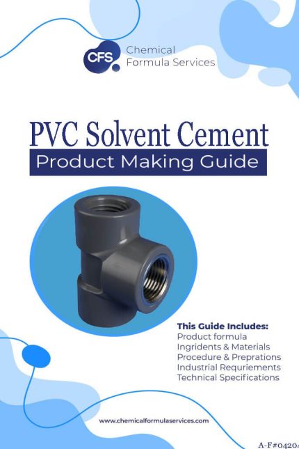 PVC solvent cement formulation