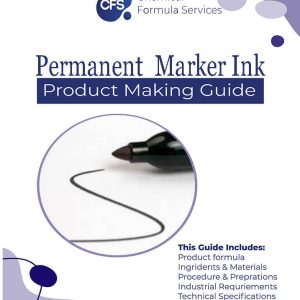 Permanent marker ink formulation