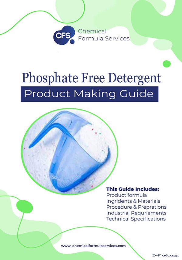 phosphate free detergent formulation