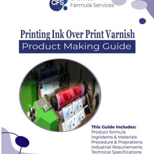 Over print varnish formula for printing ink