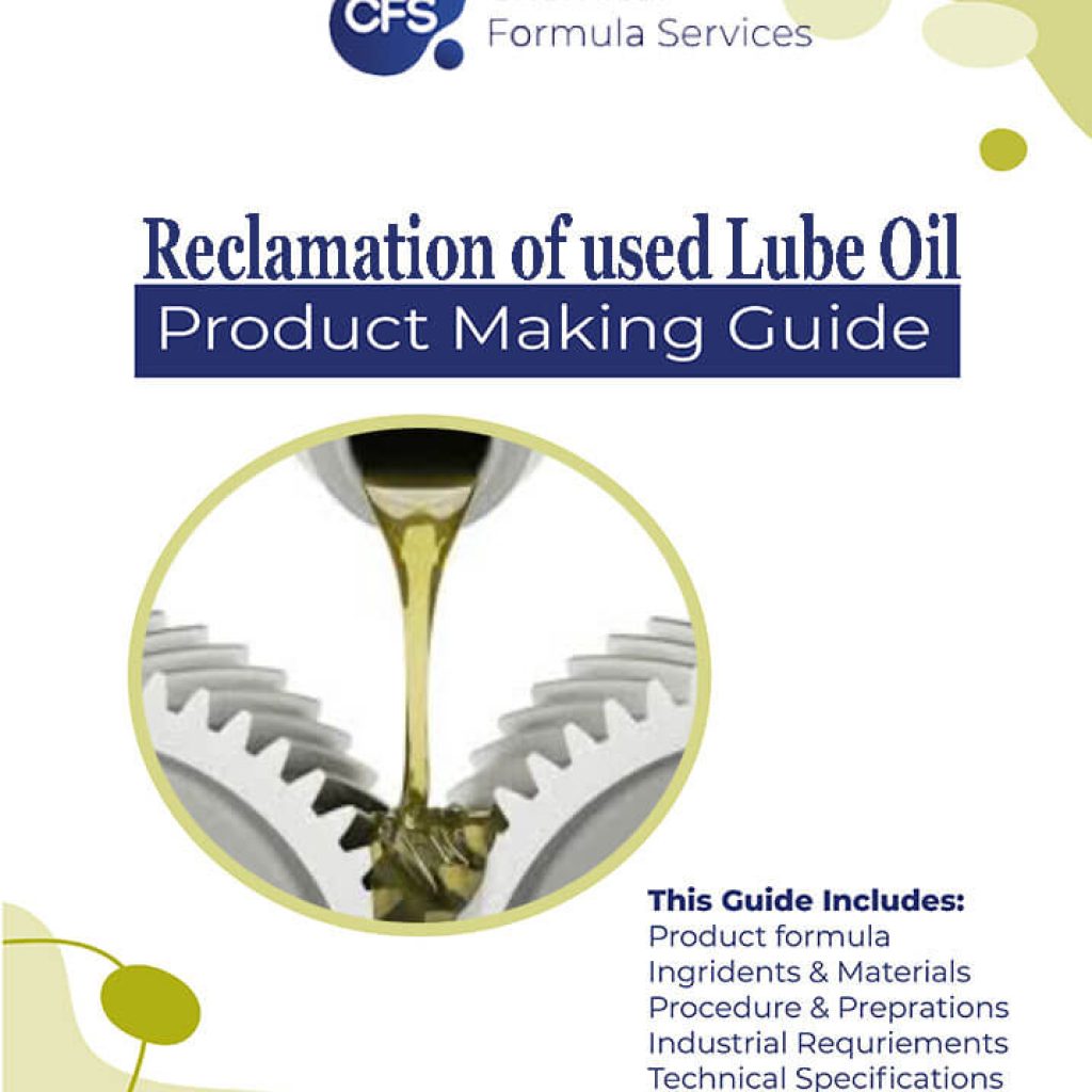Recycling of used Lubricating oilRecycling of used Lubricating oil At