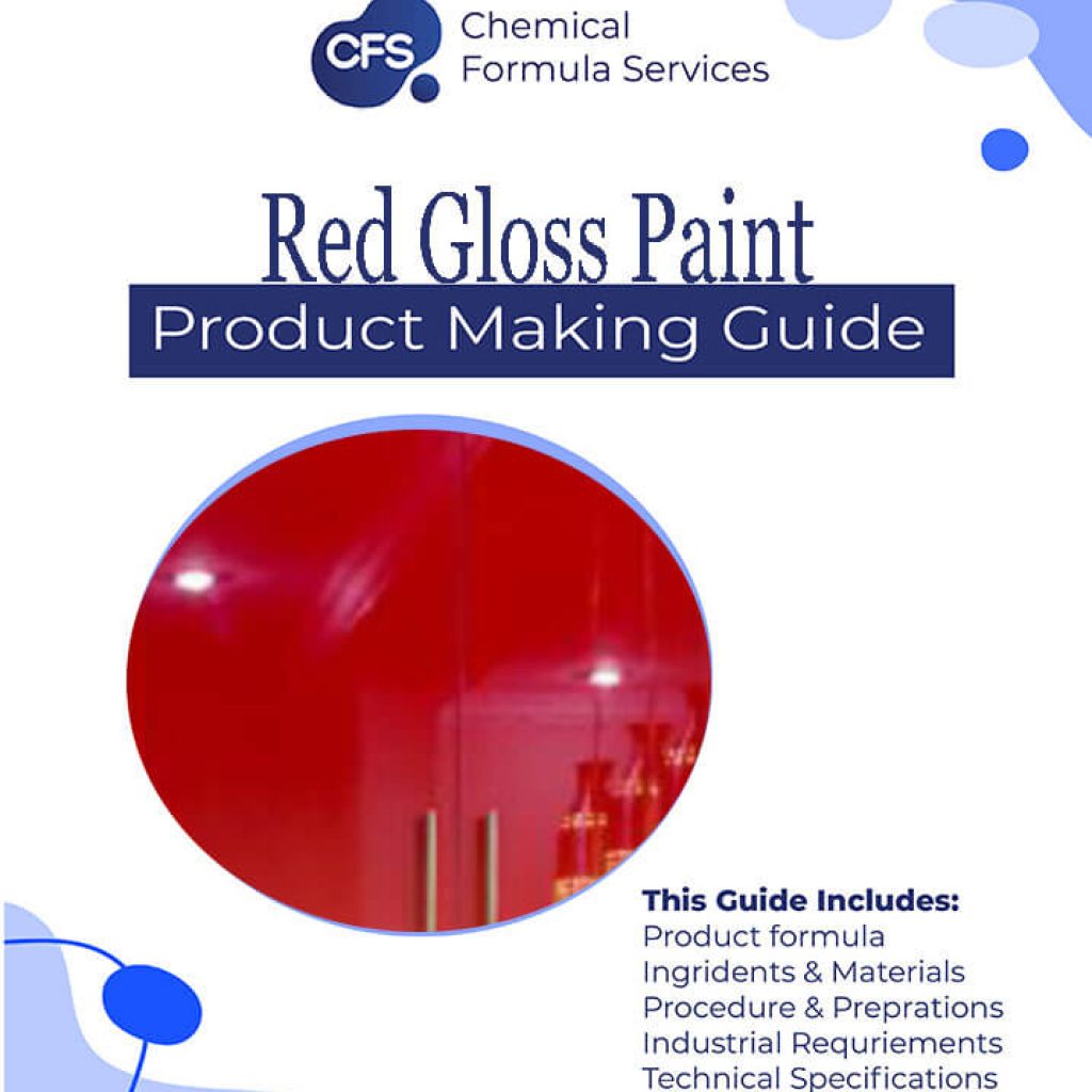 Red Gloss Paint Formula At 1 Chemical Formula Services