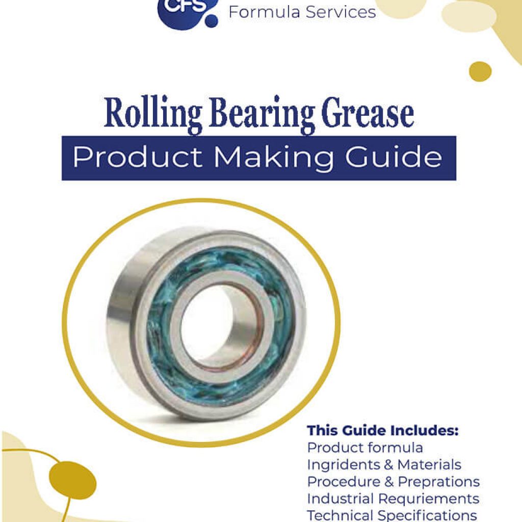 Rolling bearing grease formulaRolling Bearing Grease Formulation At