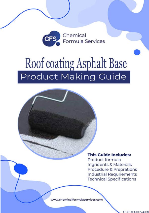 roof coating asphalt base coat formulation